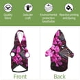 thumbnail image 6 of KLL Pink Blossoms Butterfly for Basic Dog Hoodie - Pet Hoodie Sweater with Leash Hole - Cute Dog Sweatshirt - Pet Clothes Hooded Sweatshirt for Dog & Cat -Medium, 6 of 8