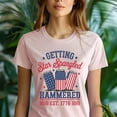 thumbnail image 2 of Star Spangled Hammered T-Shirt | Funny Patriotic Beer 1776 Party Tee , Red, L, 2 of 6