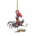 thumbnail image 3 of hirigin Christmas Ornaments, Cute Santa Claus/Chick/Hen/Owl/Machine/Potted Christmas Decoration, 3 of 9
