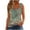 #02 Army Green, variant on Women's Tank Top Summer Round Neck Camisoles Solid Color Wide Straps Sleeveless T-Shirts Blouses Casual Loose Vests Tops Womens Summer Tops