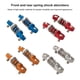 thumbnail image 4 of Vogacara Paquete de 2 amortiguadores 1:28 Control remoto oruga coche simulación amortiguador modificación reparación piezas reemplazo para MINI-Q9 Kits de construcción modelo Oro Vogacara FN011030-03, 4 of 6