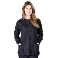 thumbnail image 1 of M&M Scrubs Womens Scrub Jacket Medical Scrub Jacket Xxl Black, 1 of 4