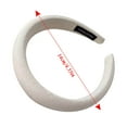 thumbnail image 3 of Fiudx Diadema Elegante, Alo Acolchado de Moda, Banda de Tela Cómoda, Accesorio Versátil para Mujer, Solución de Peinado para Día a Día, Adecuada para Todo Tipo de Peinados, para Niñas y Mujeres, Incl, 3 of 3