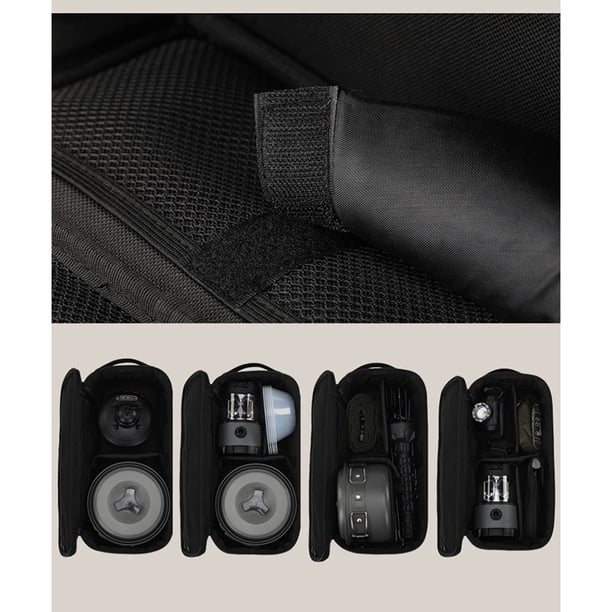 Bolsa de almacenamiento para acampar Organizador colgante multiusos para acampar para viajes Senderismo BBQ JShteea Para Estrenar