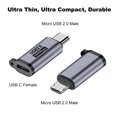 thumbnail image 4 of Adaptador AReMe Micro USB 2.0 a USB C (paquete de 4) para Samsung Galaxy, 4 of 5