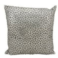 thumbnail image 2 of Nourison Couture Natural Hide Arabic Geometric Silver/White Throw Pillow, 2 of 3