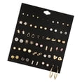 thumbnail image 4 of Aretes colgantes para mujer Jinwen 30 pares, 4 of 7