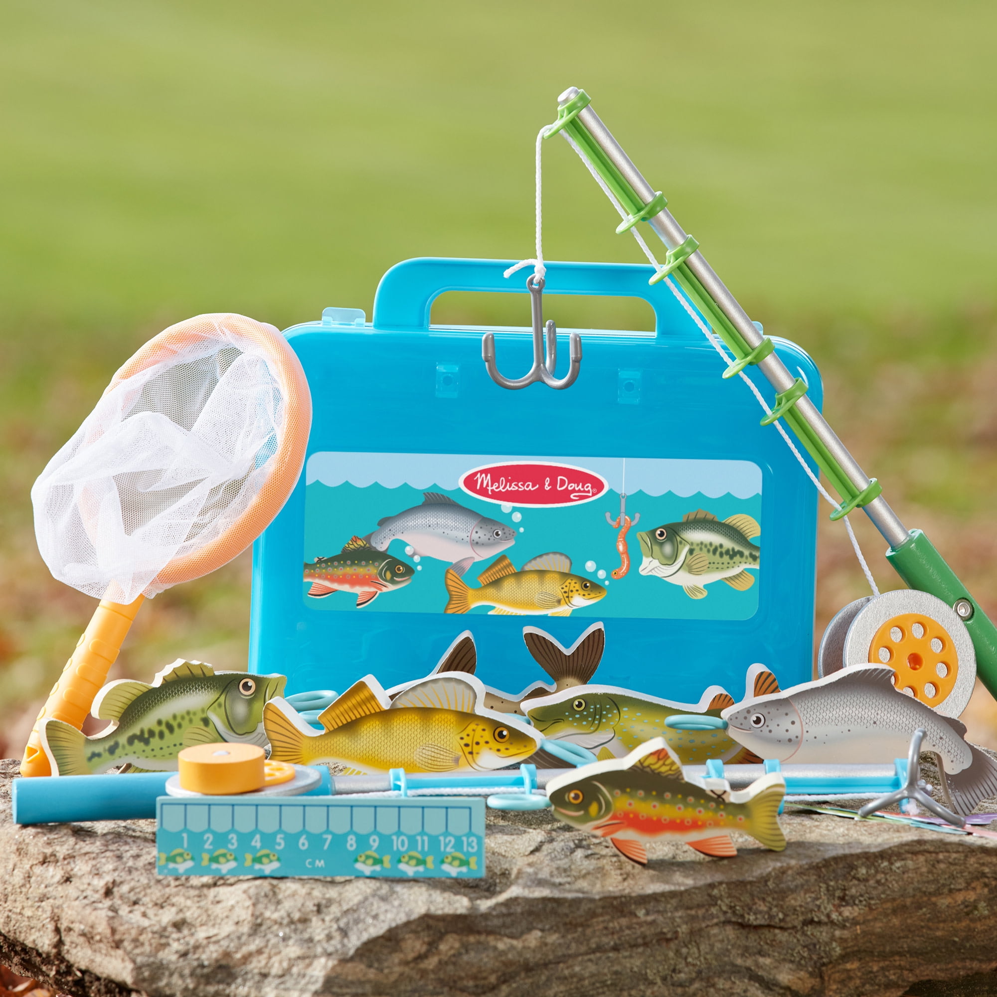Melissa and doug fishing on sale