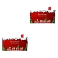 thumbnail image 1 of VONKY Add Of Color And Style To Outdoor Space Printed Spring Mailbox Cover Abstract Style Colorful Mailbox Cover Cloth YTYH2309094 2Set, 1 of 6