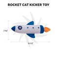 thumbnail image 2 of FurHaven Pet Products Deluxe Catnip Kicker Cat Toy - Rocket Cat, 2 of 11