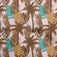 thumbnail image 1 of oneOone Cotton Poplin Brown Fabric Tropical Craft Projects Decor Fabric Printed By The Yard 42 Inch Wide, 1 of 4