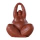 thumbnail image 2 of Estatua creativa de la señora gorda, estilo nórdico, figuras de personajes abstractos, escultura, artesanía de resina, estantería de oficina, de - Yoga Sunnimix Escultura de estatuilla de mujeres, 2 of 8