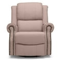 thumbnail image 4 of Delta Children Drake Nursery Glider Swivel Recliner, Blush, 4 of 10