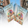 thumbnail image 4 of Wagging Tail German Shepherd Celebrates Rainbow Pride Month LGBT LGBTQ+ House Flag 28x40in Double Sided Alsatian Dog Lover Gifts Outdoor Decor - 01003, 4 of 5