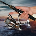 thumbnail image 2 of Sougayilang Spinning Fishing Reel 12+1BB Full Metal Ultra Smooth Carp Fishing Reels for Inshore Fishing, 2 of 8