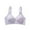 Purple, variant on Ashirexll Bras for Women No Underwire, Push Up Bra, Solid Color Bralette Strap Wrap Hollow Out Style