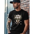 thumbnail image 4 of Camiseta de manga corta de algodón con gráficos para hombre, 4 of 7