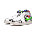 thumbnail image 2 of JORDAN GRADE SCHOOL Air Jordan 1 Mid GS "All Over Logos" 554725 143 554725 143 from Stadium Goods, 2 of 6
