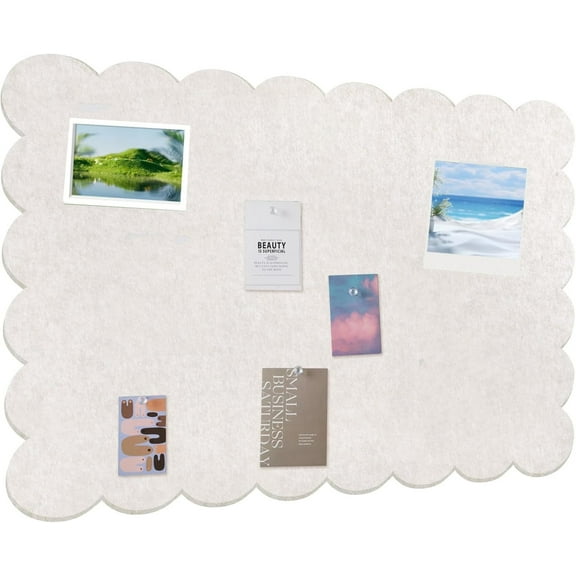 Felt Bulletin Board,Bexikou 36 x 24 Inches Cork Board Felt Board Tiles,Foldable Pin Cork Board for Wall, Pin Board Notice Boards for Home Office Kitchen