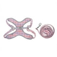 thumbnail image 1 of Dog Harness Leash Set Pet Reflective Training Vest Adjustable Chest Collar Strap TractionRose Red XXS, 1 of 14