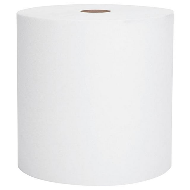 Kimberly Clark 1040 PE 8 in. x 800 ft. White Scott Hard Roll Towel - Case of 12