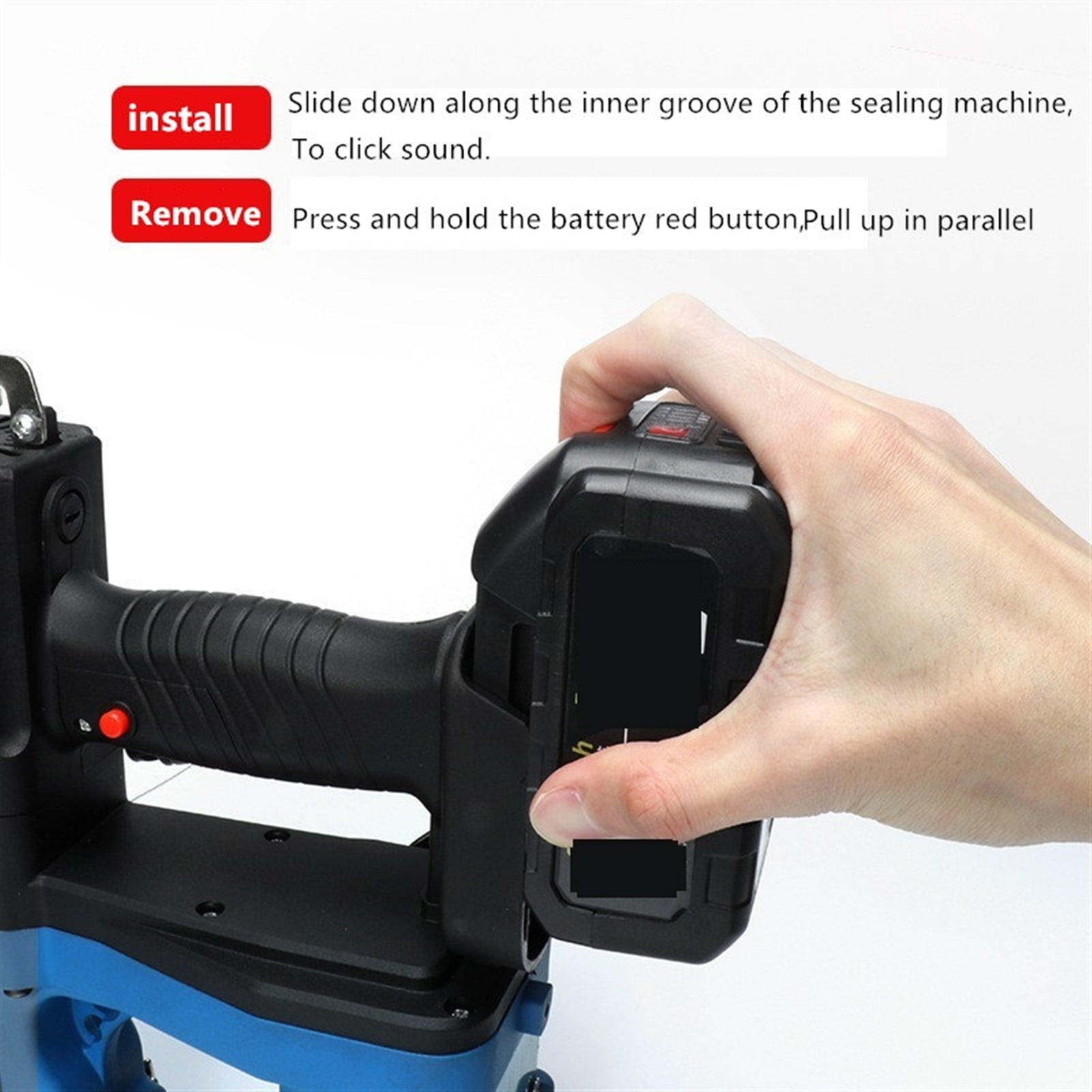 Sewing Machine Portable Integrated Wireless Packer Outdoor Portable Automatic Secant Sack Packer