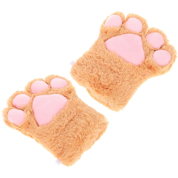 HEANUJJ Cat Glove Paws Gloves Assorted Color Comfort Role Play Enhancement Women