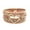 A, variant on Women Leather Cuff Bracelet Set Multilayer Wrap Bracelet Crystal Heart Bracelet Clasp Bracelet For Women