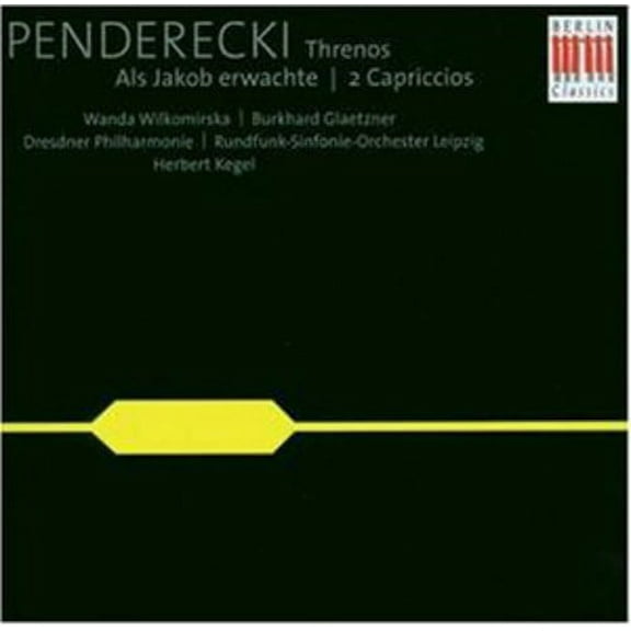 K. Penderecki - Threnos - Music & Performance - CD
