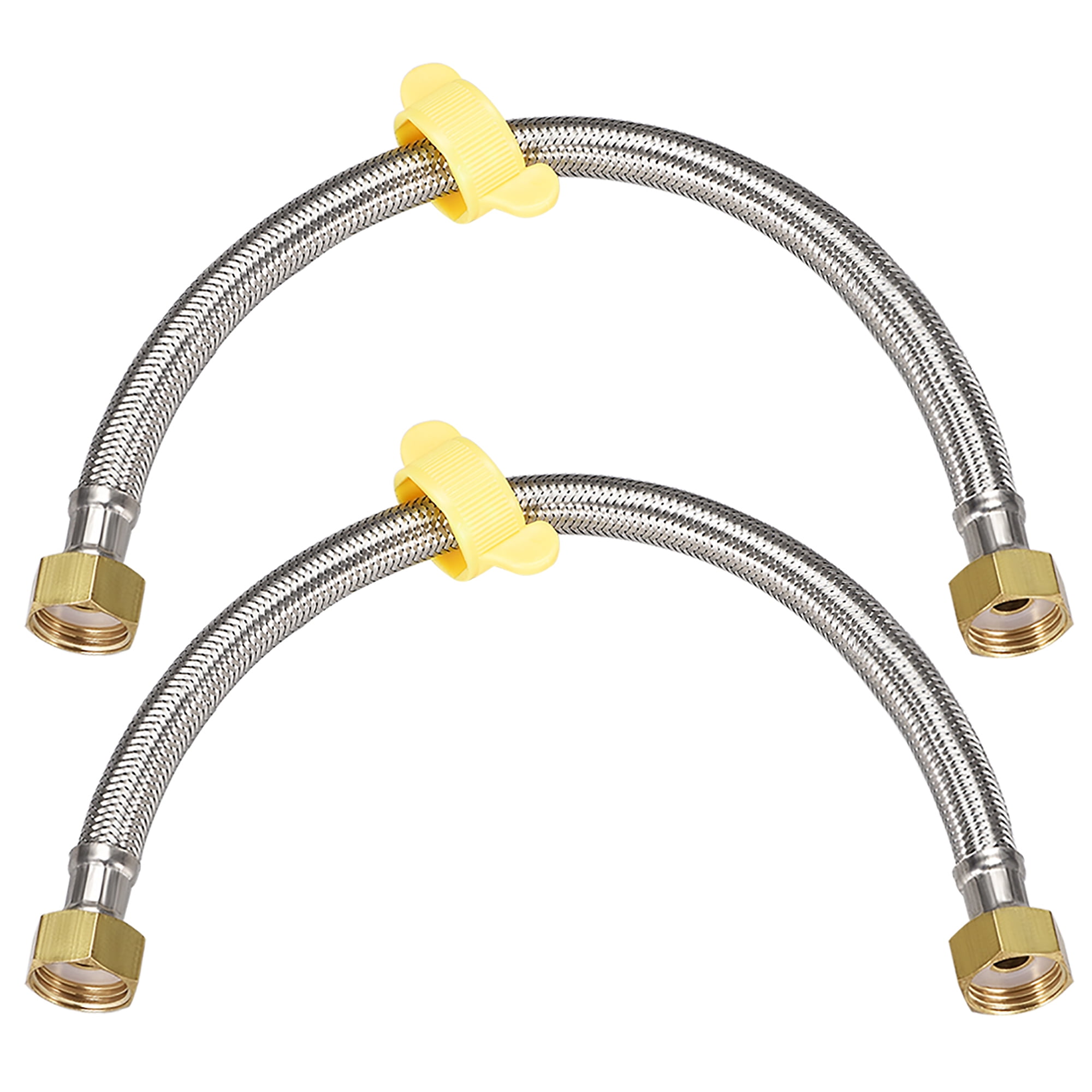 Faucet Supply Connector 1/2 Inch IPS Female x 1/2 Inch IPS Female 16