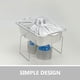 thumbnail image 5 of GOOHOCHY 3 moldes desechables de aluminio para tartas, rectangulares y con tapa., 5 of 8