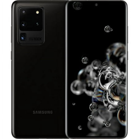 Pre-Owned SAMSUNG Galaxy S20 Ultra 5G G988U 128GB, Black Unlocked Smartphone - Very (Refurbished: Good)
