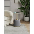 thumbnail image 2 of Manhattan Comfort Anderson End Table 1.0 with Steel Frame in Gray, 2 of 9