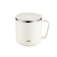 thumbnail image 1 of Taza de Café de Viaje Taza de Acero Inoxidable con Tapa Y Mango -400Ml Taza Aislada de Doble Capa Reutilizable - Adecuada para la Oficina Del Hogar Y la Taza de Café de Viaje, 1 of 7