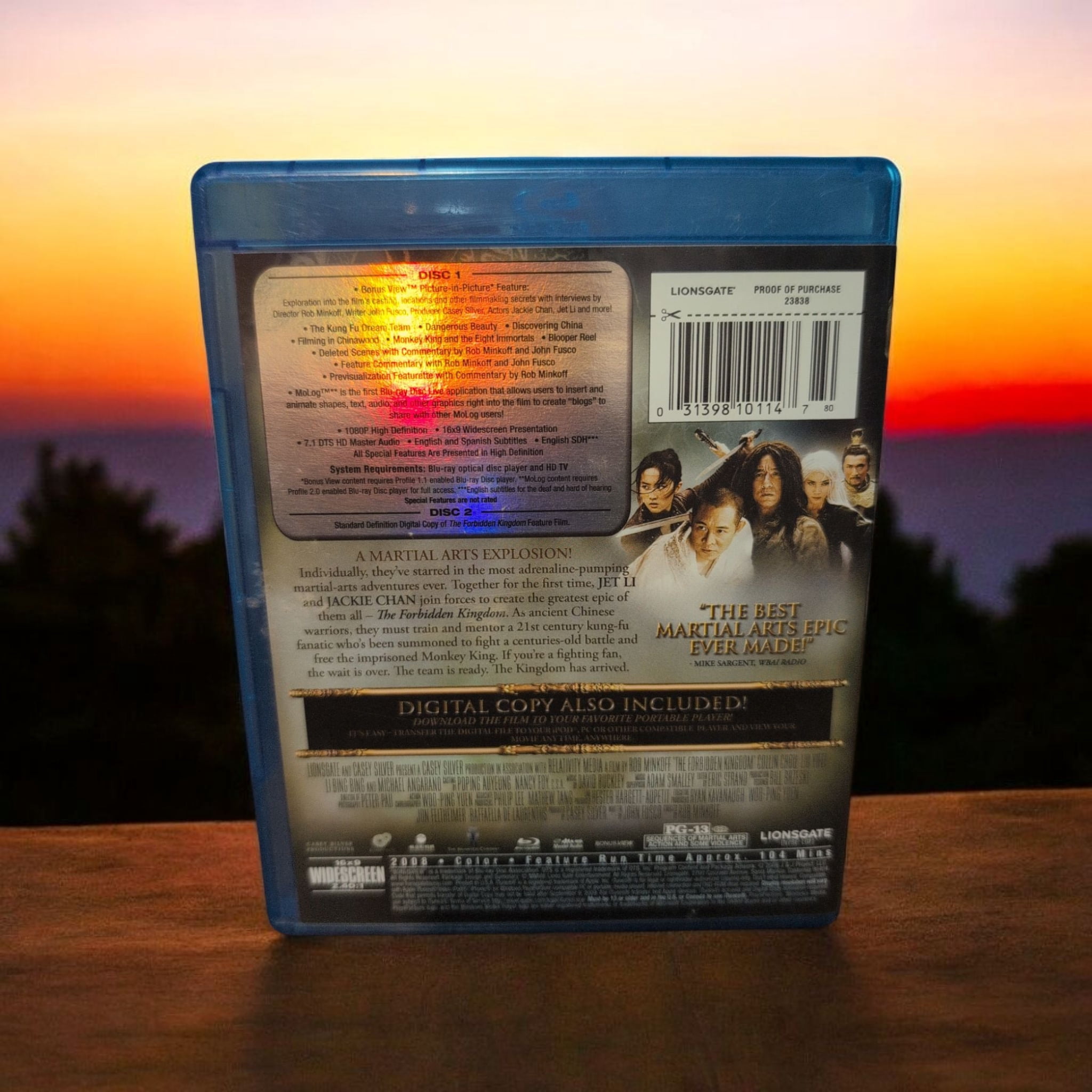 The Forbidden Kingdom (Blu-ray + Digital Copy), Lions Gate, Action