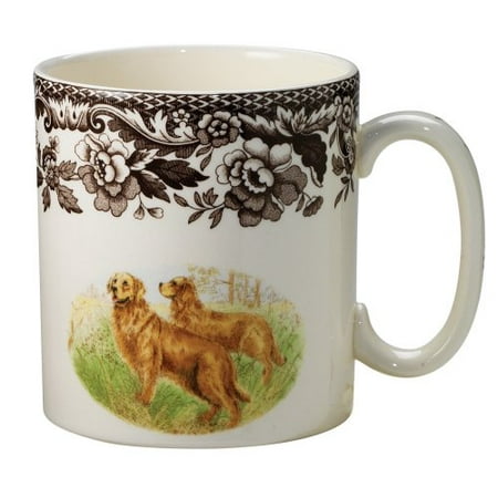 Woodland Hunting Dogs Golden Retriever Mug, Dogs make popular, lovable family companions, but of course many were originally bred for alternate.., By