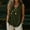 A529 Green, variant on Womens Side Button Wrap Blouse Sleeveless V Neck Tie Waist Textured Linen Summer Casual Lightweight Loose Fit Fashion Trendy Tees Tops