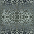 thumbnail image 4 of Mainstays India Medallion Textured Navy Gray Indoor Living Room Area Rug,7' x 10', 4 of 7