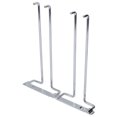 thumbnail image 1 of Fdit Soporte de pared para copas de vino (hierro y doble fila) Estante de pared Spptty Muebles, 1 of 7