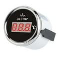 thumbnail image 1 of Medidor De Temperatura De Aceite Combustible, 50-150 Grados Celsius Con Rojo IP67 Medidor De Temperatura De Aceite Resistente Al Agua 150 Grados Celsius Alta Precisión 12V/24V, 1 of 7