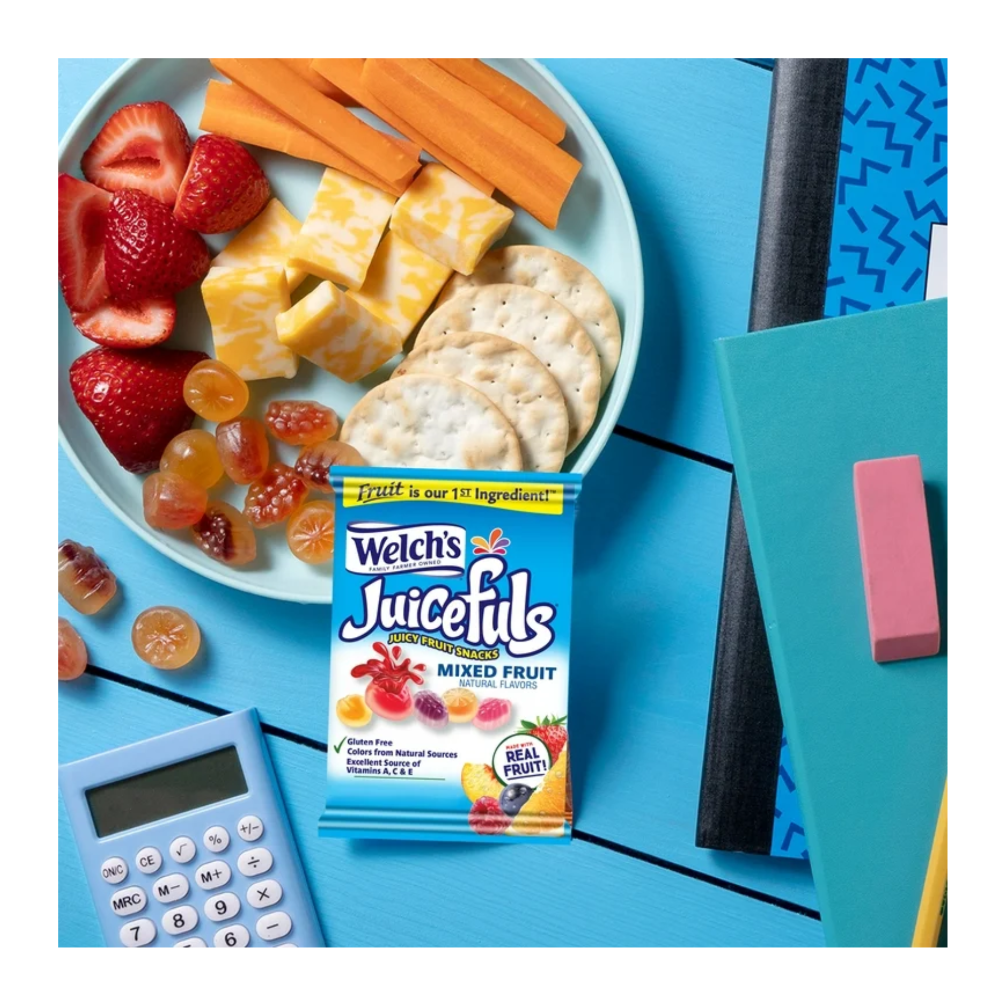 Welch's Juicefuls Mixed Fruit Snacks 4 Oz. Pack Of 12