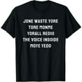 thumbnail image 1 of JONE WASTE YORE TOYE MONME YORALL REDIII T-Shirt - As Picture - S, 1 of 2