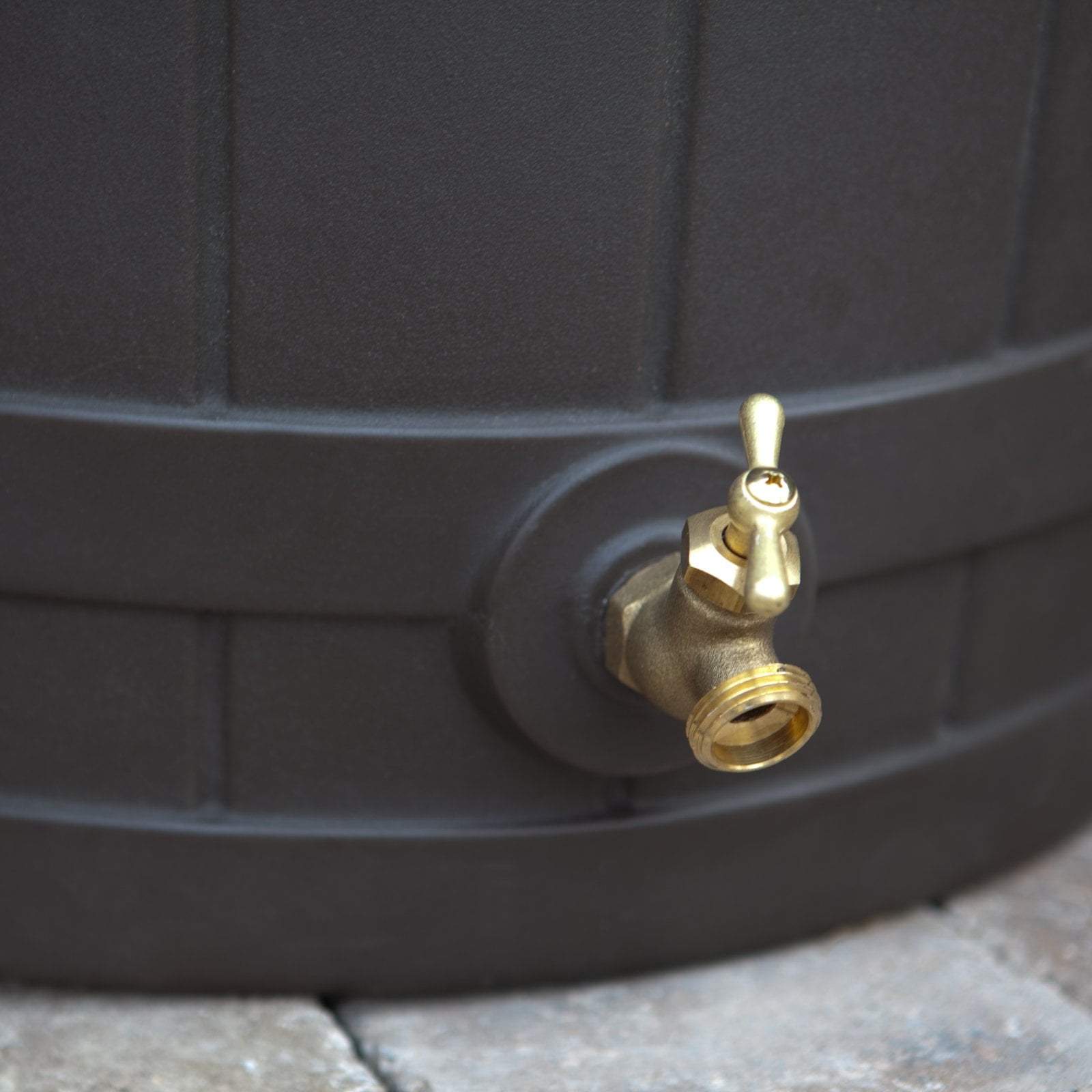 Good Ideas Rain Wizard 40 Gal. Rain Barrel - Black