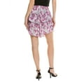 thumbnail image 3 of IRO womens    Mini Skirt, 38, Purple, 3 of 4