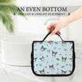 thumbnail image 2 of Kuromi And My Melody Hanging Travel Toiletry Bag Makeup Cosmetic Bag Organizer for Women Girls, 2 of 7