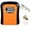 orange, variant on 4-Digit Password Storage Combination Lock Box Outdoor Use For House Keys