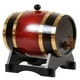 thumbnail image 4 of Barril de vino de roble BLESIY 3L con soporte para decoración, 4 of 8