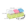 thumbnail image 2 of SEWCHICS Keyboard Key Chain Decor Multi Key Buckle Fidget Sensory Fun Toys For Adults With Click Sound At Office 1Pcs, 2 of 8