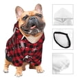 thumbnail image 3 of Balery Design Name Dog Hoodie Pets Wear Hoodies For Small Dogs Pet Clothes Costumes, Pets Wear Hoodie Sweatshirt Outfit For Dogs Cats Cosplay Party-Size Name, 3 of 8