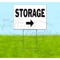 thumbnail image 1 of Storage Right (18" x 24") Yard Sign, Includes Metal Step Stake, 1 of 6